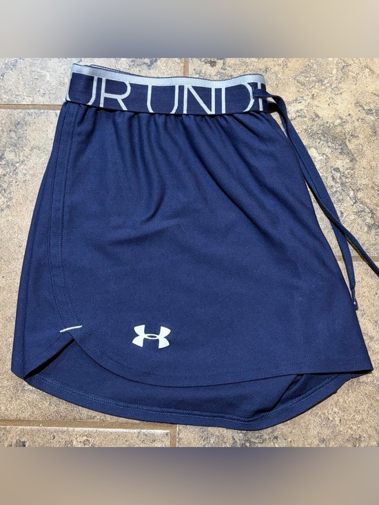 Under Armour Pants - Under Armour Women's Navy Blue Athletic Shorts